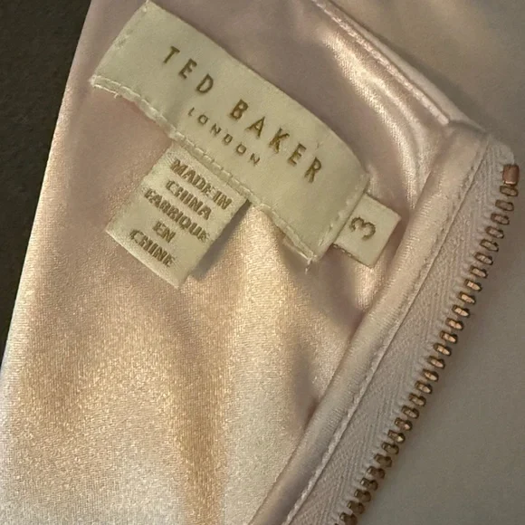 Ted Baker Dress 3 (US8) floral sheath business office wedding holiday NYE glam - Picture 3 of 16